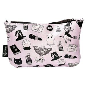 Valfre x Ipsy Pink Spooky Magic Cosmetic Pouch NEW